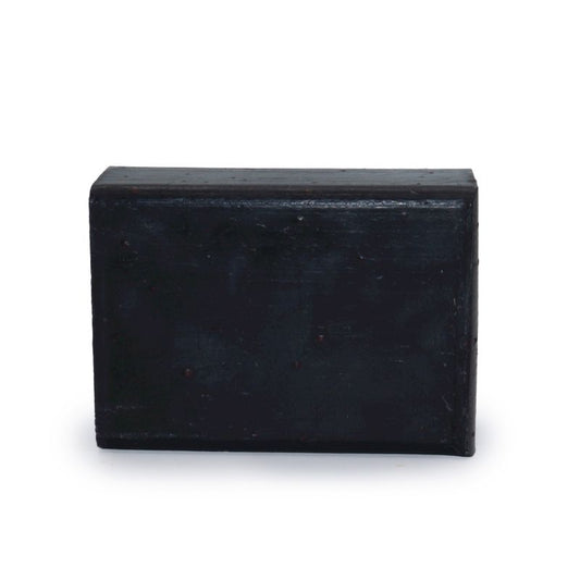 Klei zeep - actieve houtskool - sheaboter - kokosboter - cranberryzaadjes