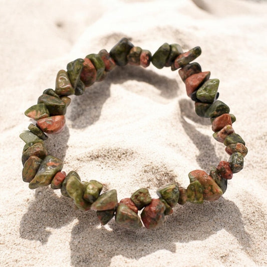 Edelsteen Armband – Groene Jaspis