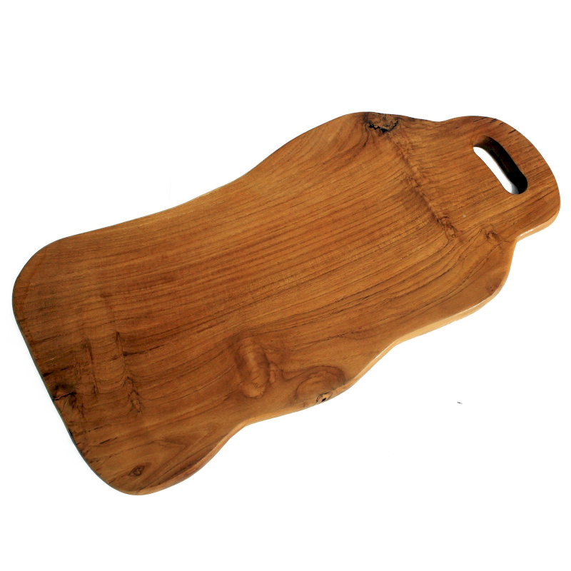 Teakhouten snijplank - 50 cm