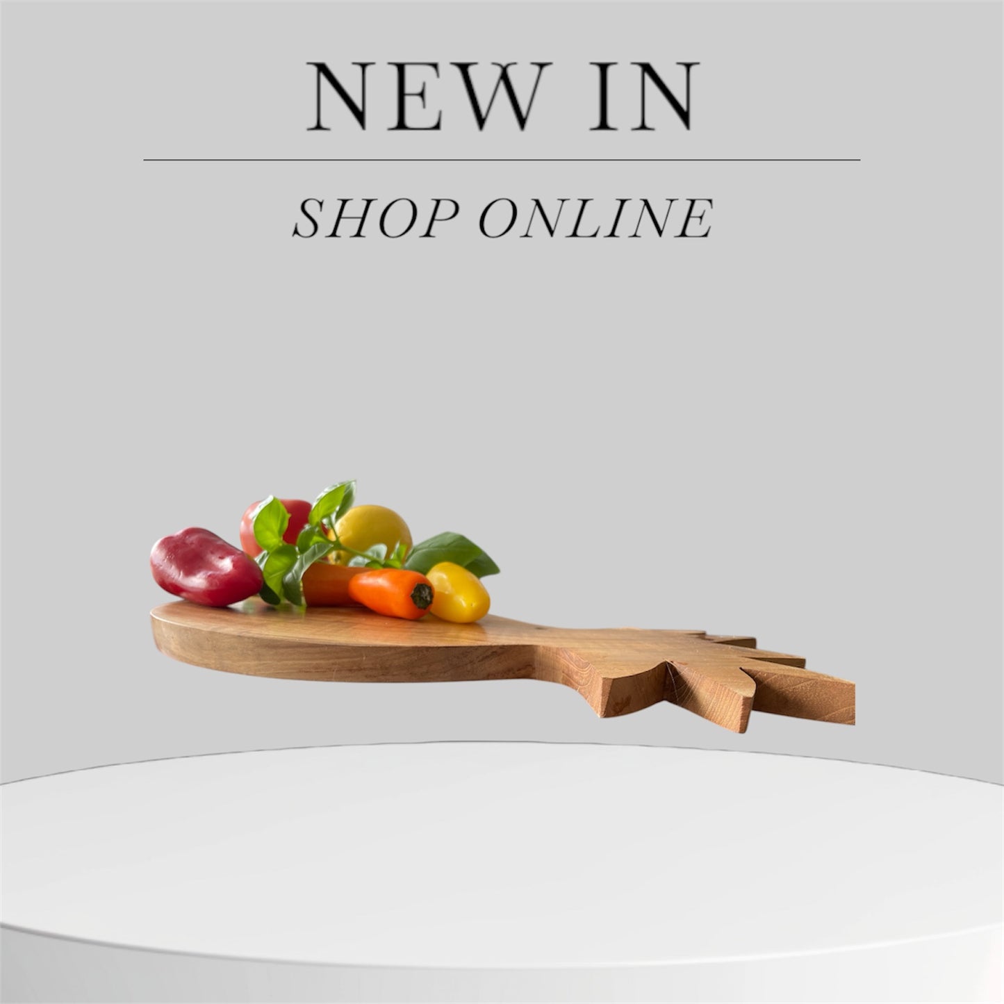 Ananasvormige snijplank - 30x14x2 cm